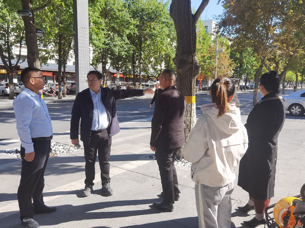 錦安公司全力配合奎屯市2023年“慶十一·游古街”啟動儀式籌備工作